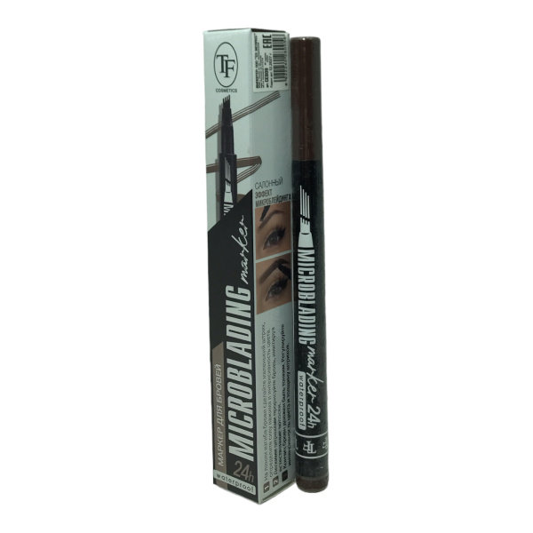 Маркер для бровей TF Microblading Marker Tint Brow Liner т. 01 Пепельно-коричневый