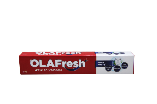 Зубная паста OLAFresh 100г Pure White